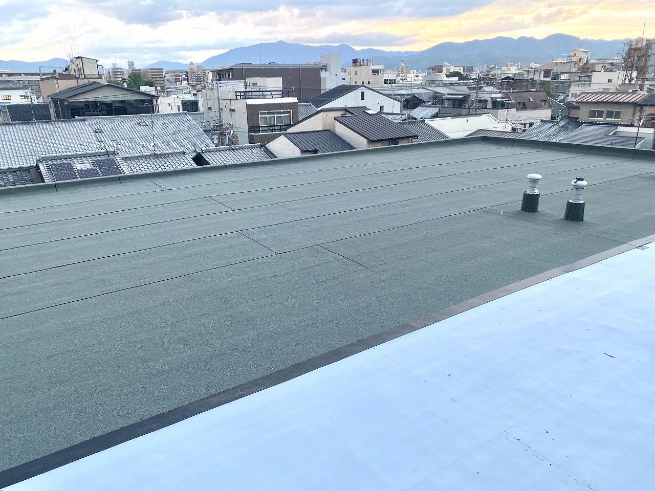 屋根の防水工事